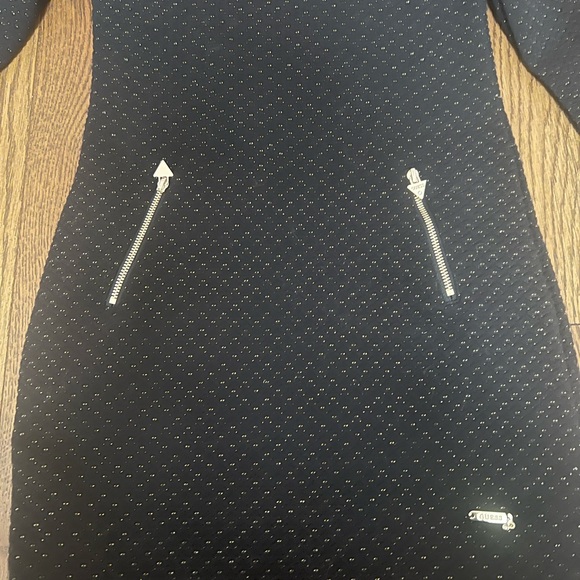 Girls Guess Black Dress - Picture 5 of 5